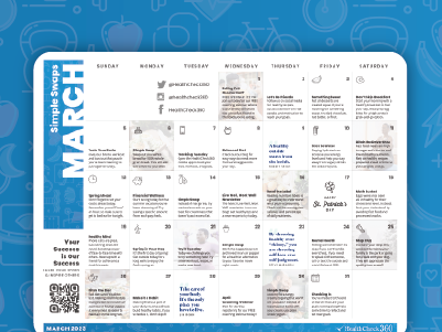 [Free Download] March Well-Being Calendar
